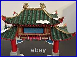 Dept 56 Welcome to Chinatown set of 3 #807253 Christmas in the City Excellent