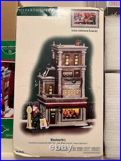 Dept 56 Woolworth's Christmas in the City-2 diner version