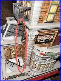 Dept 56 Woolworth's Christmas in the City-2 diner version