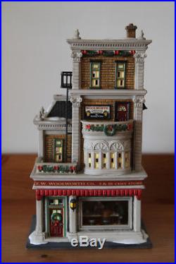Dept 56 Woolworths Christmas In The City/ Guess Your Weight Figure Hard To Find