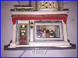 Dept 56 Woolworths Christmas In The City/ Guess Your Weight Figure Hard To Find