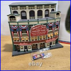 Dept 56 Wrigley Field Chicago Cubs 2001 Christmas in the City Boxed 56.58933