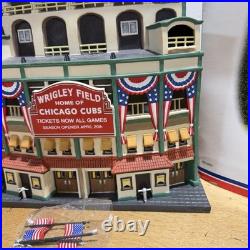 Dept 56 Wrigley Field Chicago Cubs 2001 Christmas in the City Boxed 56.58933