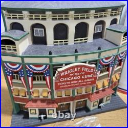 Dept 56 Wrigley Field Chicago Cubs 2001 Christmas in the City Boxed 56.58933