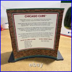 Dept 56 Wrigley Field Chicago Cubs 2001 Christmas in the City Boxed 56.58933
