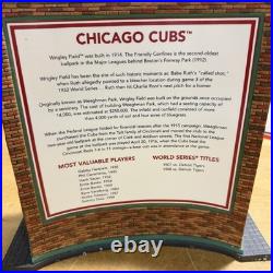 Dept 56 Wrigley Field Chicago Cubs 2001 Christmas in the City Boxed 56.58933