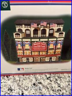 Dept 56 Wrigley Field Chicago Cubs 2001 Christmas in the City With Box