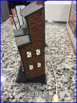 Dept 56 Wrigley Field Chicago Cubs 2001 Christmas in the City With Box