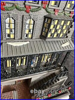 Dept 56 christmas in the city 21 club opened but hardly used