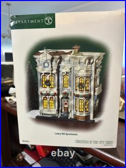 Dept 56 christmas in the city Lowery Apartments EUC