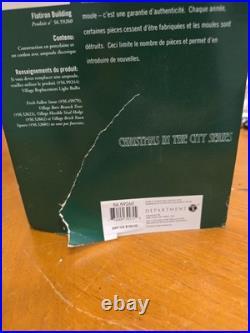 Dept 56 christmas in the city buildings