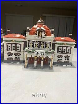 Dept 56 christmas in the city buildings
