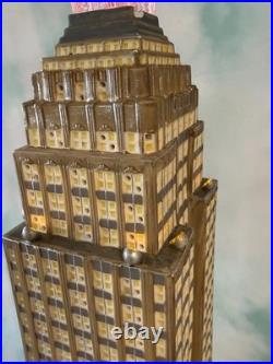 Dept 56 -empire State Building 59207 Rare Christmas In The City See Notes