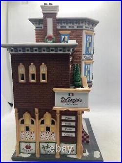 Dept 563 Christmas in The City DeFazio's Pizzeria #58949 2 piece set, withbox