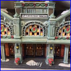 Dept Department 56 East Harbor Ferry Terminal #59254 Christmas in the City Serie