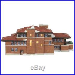 Dept Department 56 Village Christmas in The City Frank Lloyd Wright Robie House