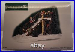 Deptment 56 Christmas in the City City Sledding With AC adapter