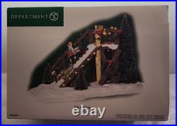 Deptment 56 Christmas in the City City Sledding With AC adapter