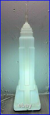 EMPIRE STATE BUILDING Christmas in the City Series TAKAHASHI DENSON BLOW MOLD 38