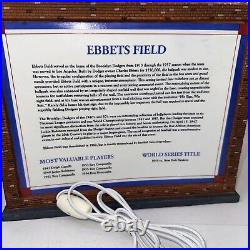 Ebbets Field Dept 56 Christmas In The City Brooklyn Dodgers Retired No Flag