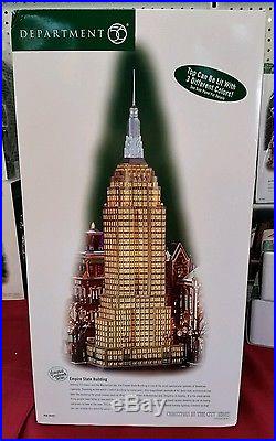 Empire State Building Christmas in the City Dept. 56 Historical Landmark Series