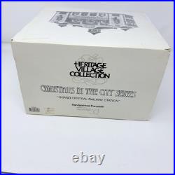 Grand Central Railway Station Christmas In The City Heritage Village Dept. 56