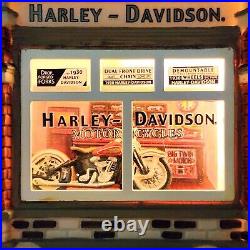 HARLEY-DAVIDSON Dept 56 Lighted CITY DEALERSHIP #59202 Christmas In The City