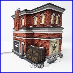 HARLEY-DAVIDSON Dept 56 Lighted CITY DEALERSHIP #59202 Christmas In The City