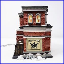 HARLEY-DAVIDSON Dept 56 Lighted CITY DEALERSHIP #59202 Christmas In The City