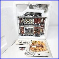 HARLEY-DAVIDSON Dept 56 Lighted CITY DEALERSHIP #59202 Christmas In The City