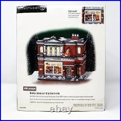 HARLEY-DAVIDSON Dept 56 Lighted CITY DEALERSHIP #59202 Christmas In The City