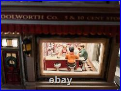 HTF Dept 56 Woolworth's Christmas in the City Excellent Condition 3-Person