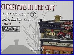Harley Davidson Dept 56 Christmas In The City Otto's Harley Tavern 4042393