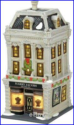 Harry Jacobs Jewelers Dept 56 6005382 Christmas In The City Village shop store Z