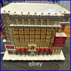 Hawthorne Village MACY'S Christmas In New York Collection With Santa HTF Rare Hawthorne Village MACY'S Christmas In New York Collection With Santa HTF Rare