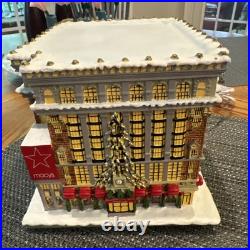 Hawthorne Village MACY'S Christmas In New York Collection With Santa HTF Rare Hawthorne Village MACY'S Christmas In New York Collection With Santa HTF Rare