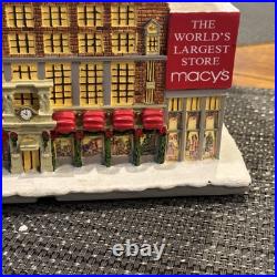Hawthorne Village MACY'S Christmas In New York Collection With Santa HTF Rare Hawthorne Village MACY'S Christmas In New York Collection With Santa HTF Rare