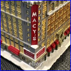 Hawthorne Village MACY'S Christmas In New York Collection With Santa HTF Rare Hawthorne Village MACY'S Christmas In New York Collection With Santa HTF Rare