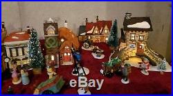 Heritage Village Collection Christmas in the City Series Dept 56 HUGE Lot