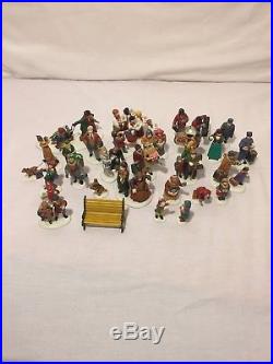 Heritage Village Collection Christmas in the City Series Dept 56 HUGE Lot of 74