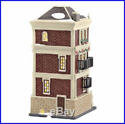 Holiday Brownstone 4050913 Christmas In The City Village New 2016 D56 Dept 56