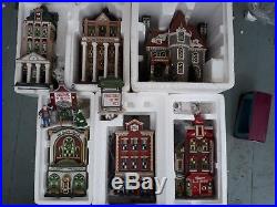 Last Chance For This Lot Of 42 Dept. 56 Christmas In The City Light Up Buildings
