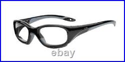 Liberty Sport Slam XL 210 Black/Gray Wrap Optical Eyeglasses Frame 55-19-135 RX