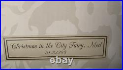 Mark Roberts Christmas in the City Med Fairy Ltd Edition New in Original Box