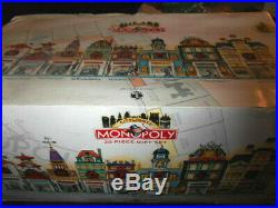 Monopoly 20 Piece Gift Set Dept 56 City Lights Vintage Original Collectible Rare