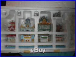 Monopoly 20 Piece Gift Set Dept 56 City Lights Vintage Original Collectible Rare