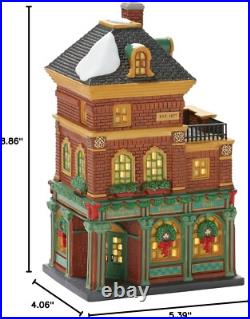 Murphy's Irish Pub Department 56 Snow Village 4025241 Christmas in the City lit