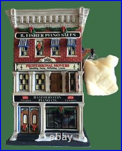 NEW 2007 DEPARTMENT 56 Christmas in the City HAMMERSTEIN PIANO CO. 799941 RARE