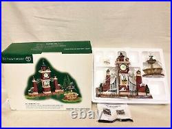 NEW! 3pc Department 56 CIC CITY PARK GATEWAY #58992 w A KEY TO THE CITY #58893