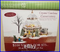 NEW! Department 56 CRYSTAL GARDENS CONSERVATORY #59.59219